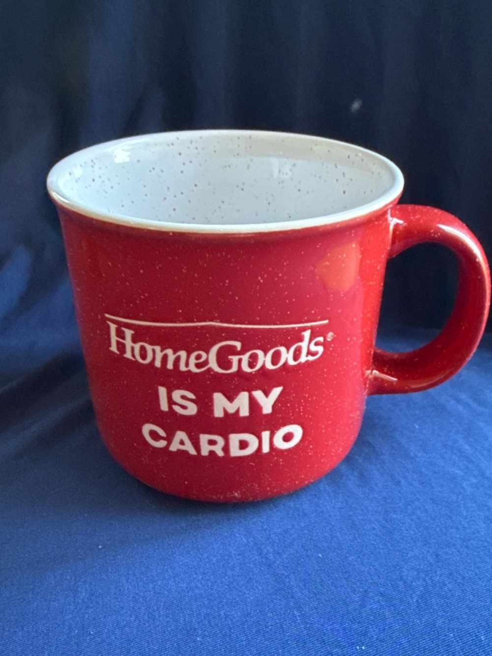 HomeGoods Is My Cardio Mug Red Coffee Mug